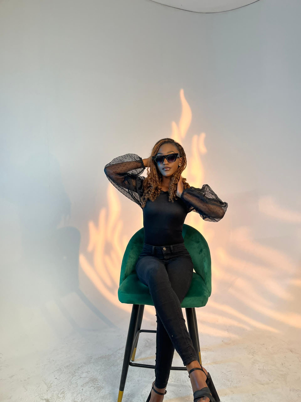 Jessica Mpinge, known as Sica, Namibian dancer